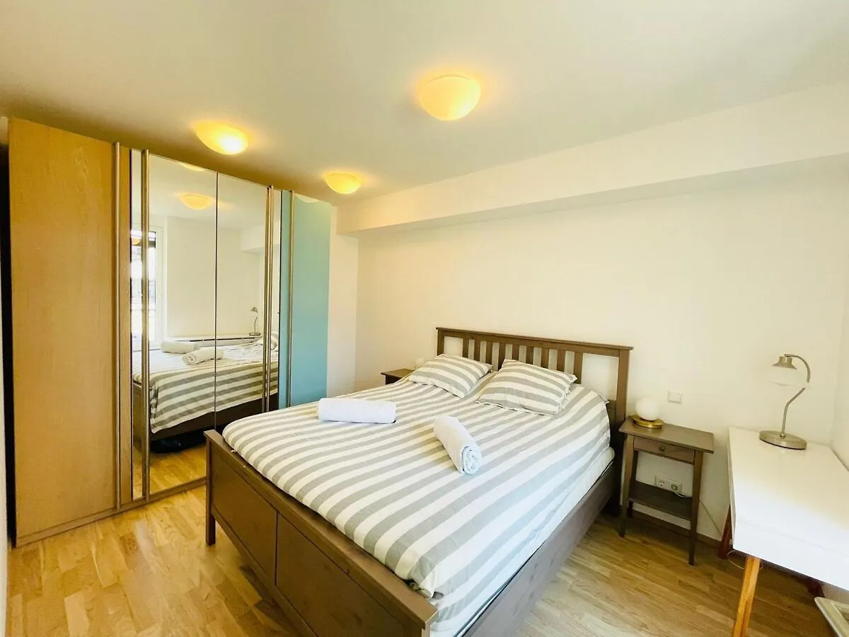 Apartman Chic 1 Bedroom Flat With Terrace&Parking-5 Luxemburg